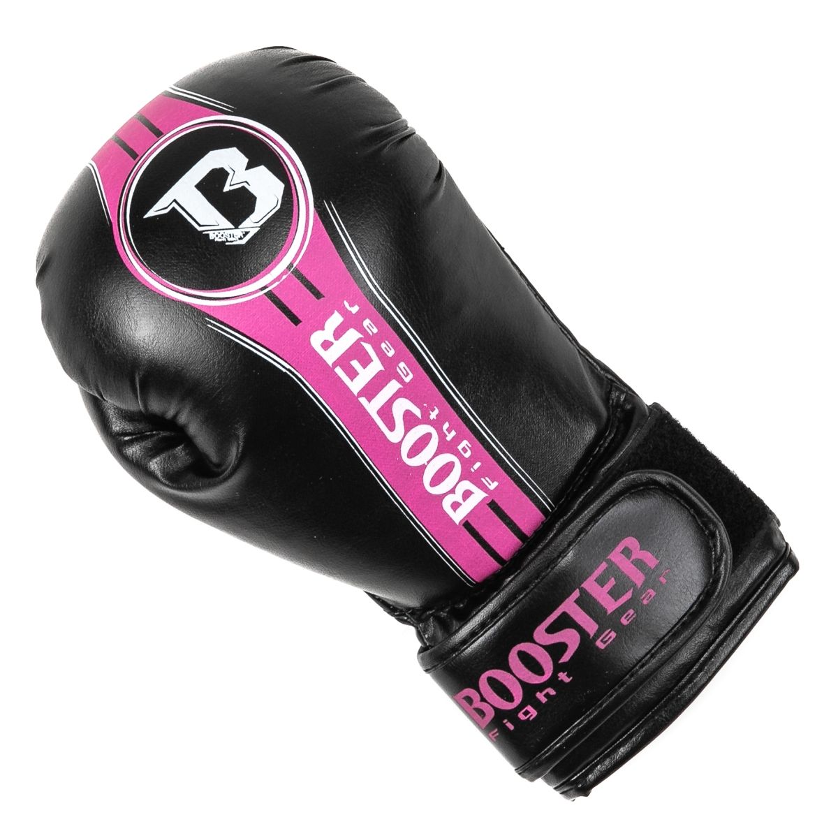 BOOSTER KICKBOKS HANDSCHOENEN V2 - ZWART/ROOS