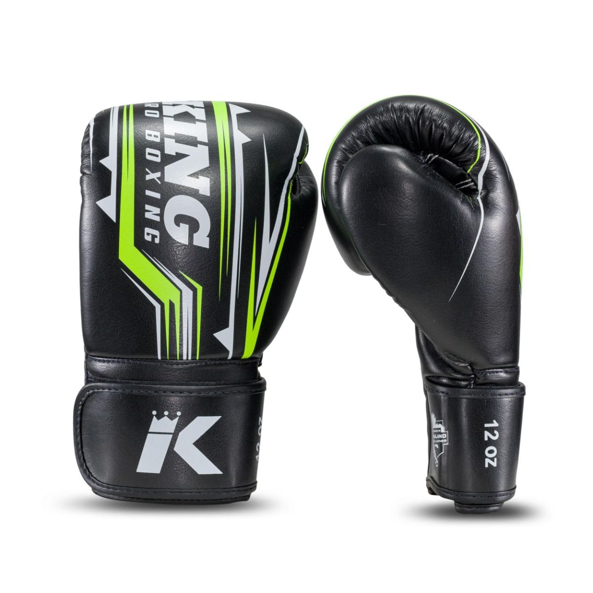 KING PRO (KICK)BOKSHANDSCHOENEN SPARTAN 5 ZWART/GROEN