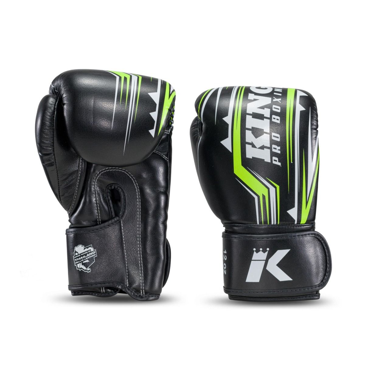 KING PRO (KICK)BOKSHANDSCHOENEN SPARTAN 5 ZWART/GROEN