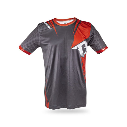 BOOSTER T-SHIRT AD XPLOSION TSHIRT- ZWART/ROOD