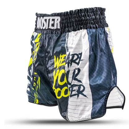 BOOSTER KICKBOKS BROEKJE TBT 3 PERFORMANCE - BLAUW/GEEL