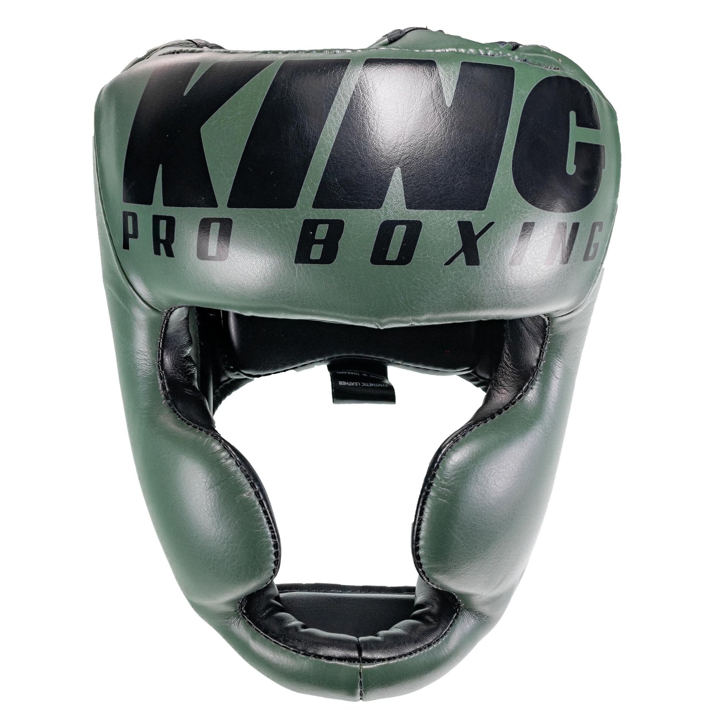 KING PRO BOXING HOOFDBESCHERMER - GROEN/ZWART