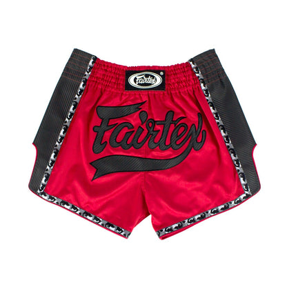 FAIRTEX MUAY THAI BROEKJE -  ROOD/ZWART