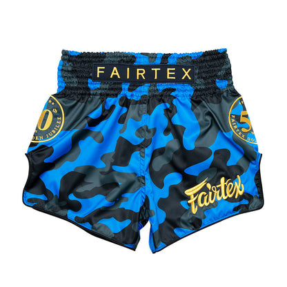 FAIRTEX MUAY THAI BROEKJE - BLUE CAMO