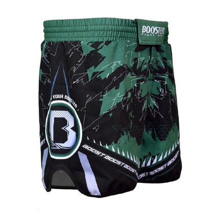 BOOSTER MMA SHORT CHAOS 1 - GROEN