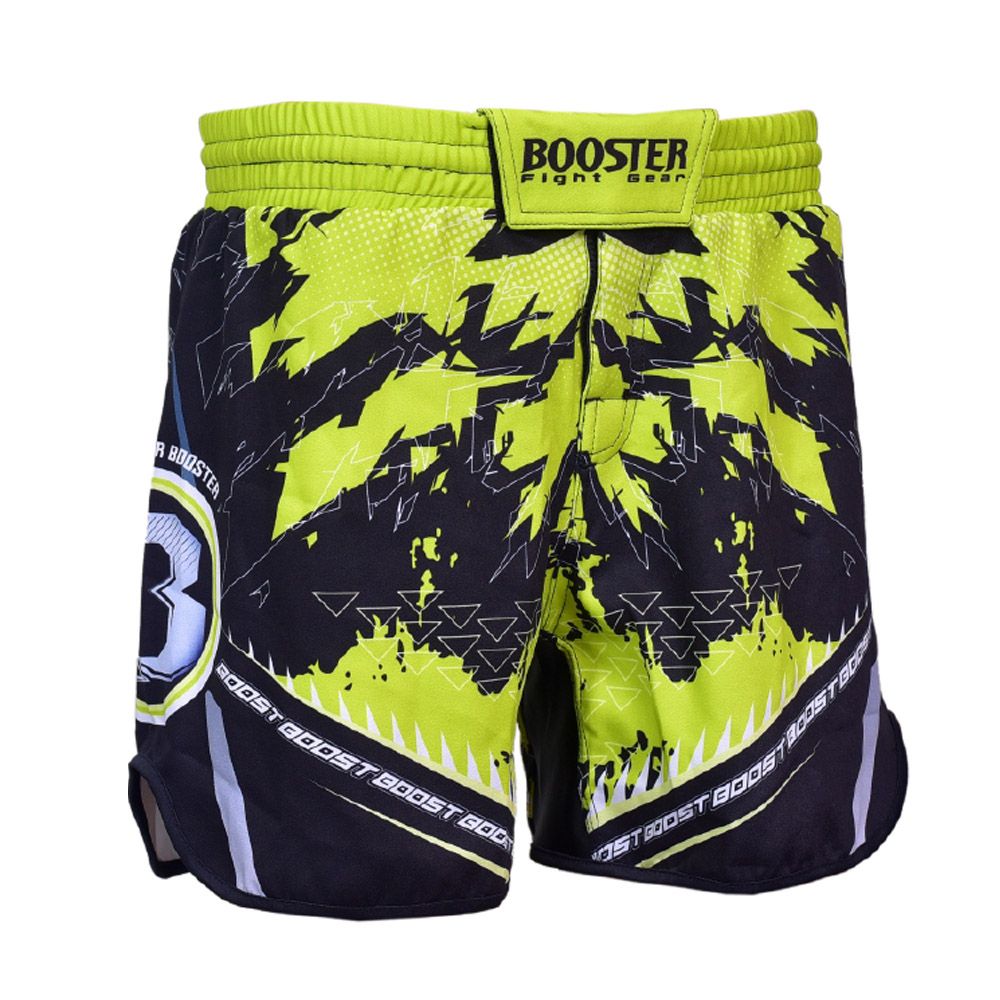 BOOSTER MMA SHORT CHAOS 2 - GEEL