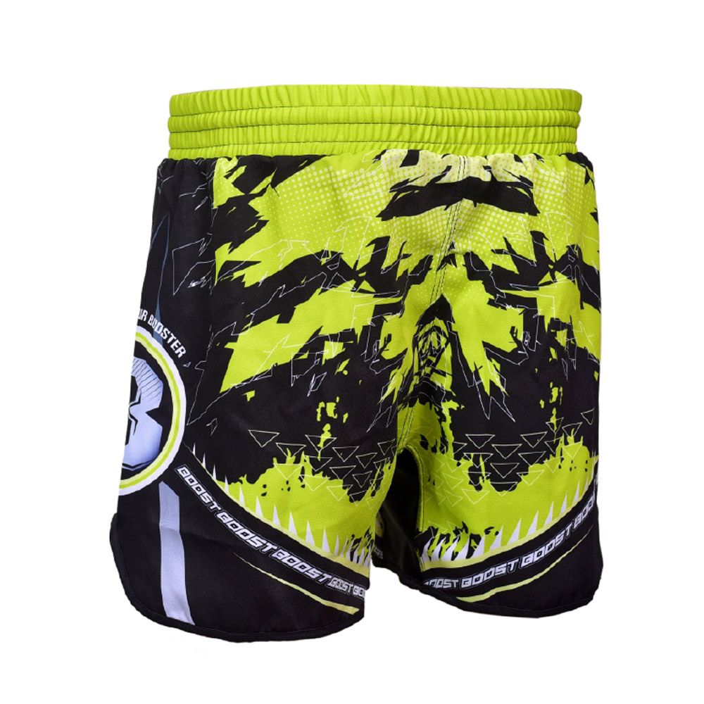 BOOSTER MMA SHORT CHAOS 2 - GEEL