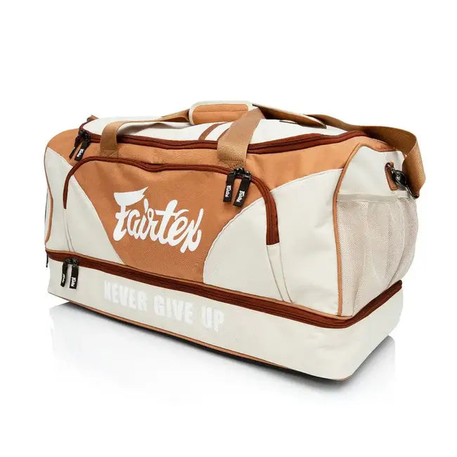 FAIRTEX SPORTTAS MEGA-BEIGE/BRUIN