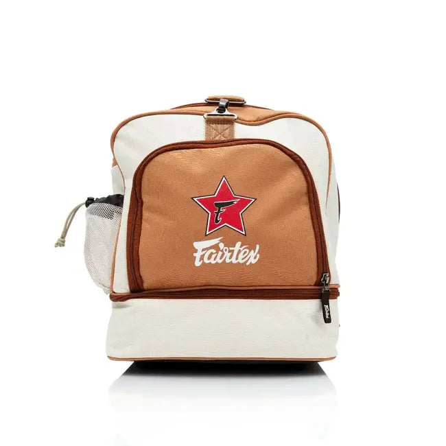 FAIRTEX SPORTTAS MEGA-BEIGE/BRUIN