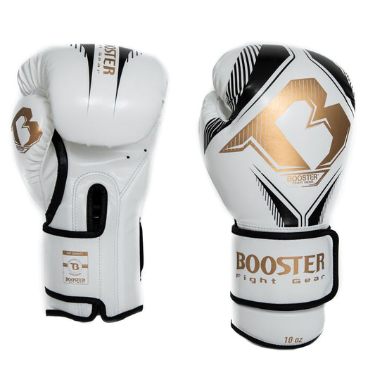 BOOSTER (KICK)BOKSHANDSCHOEN BANGKOK WIT/GOUD