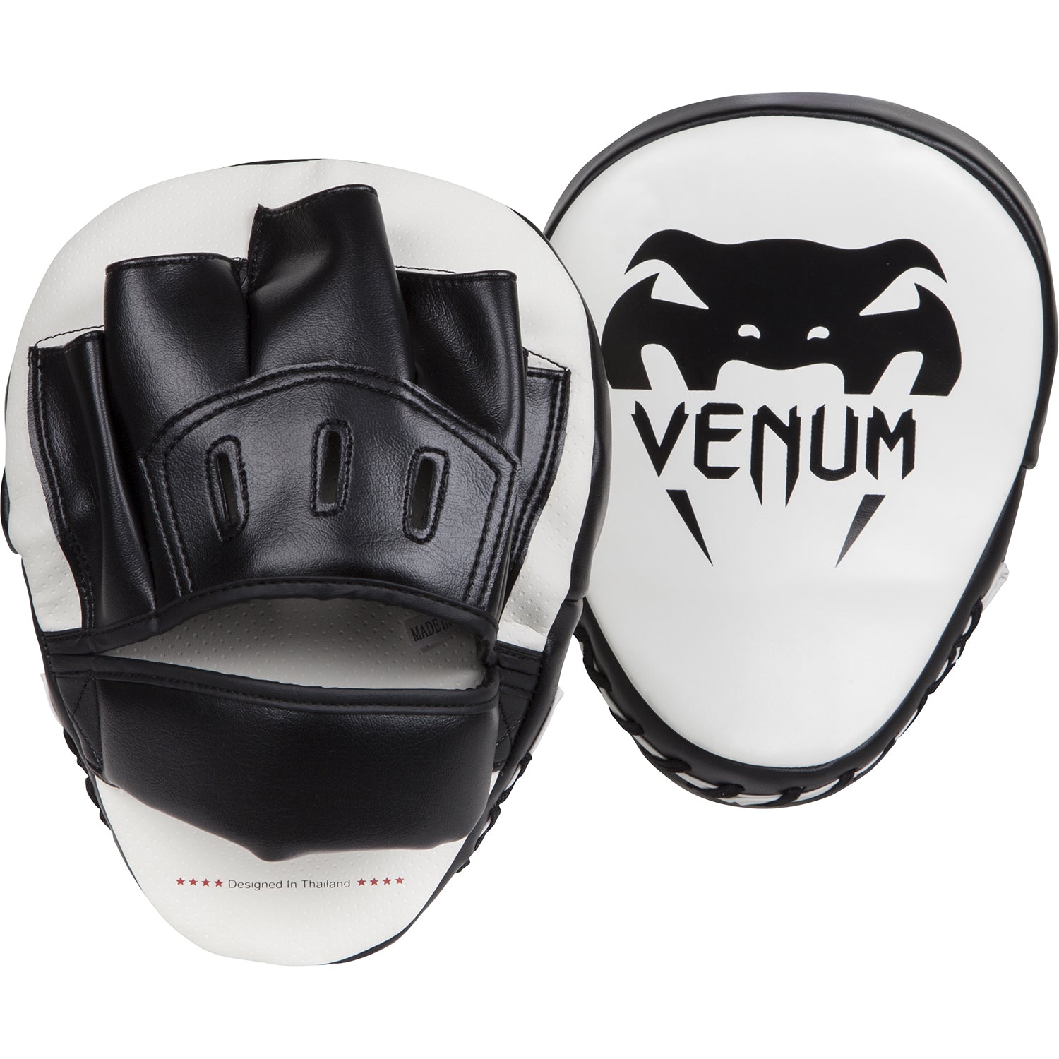 Venum Light Focus Mitts - Wit/Zwart