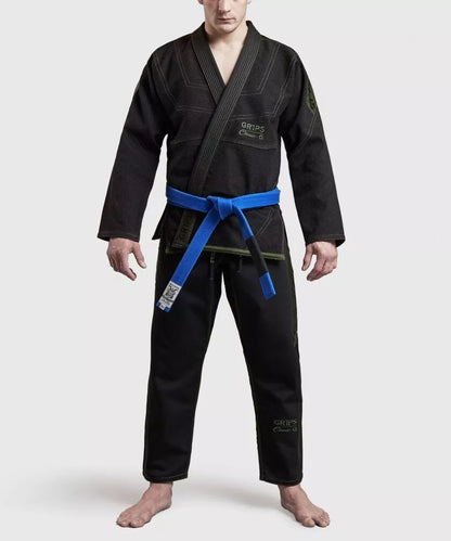 GRIPS BJJ CLASSIC GI - ZWART