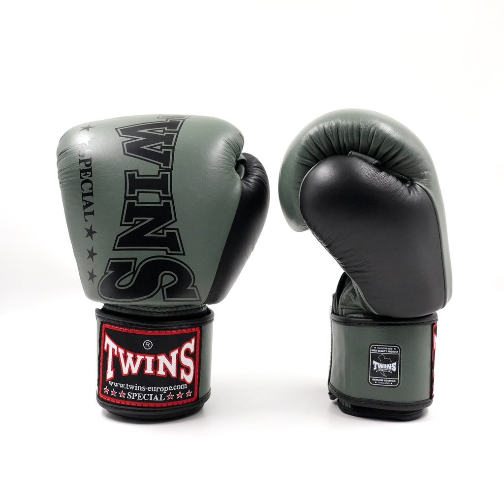 TWINS (KICK)BOKSHANDSCHOENEN BGVL 8 CORE ZWART/GROEN