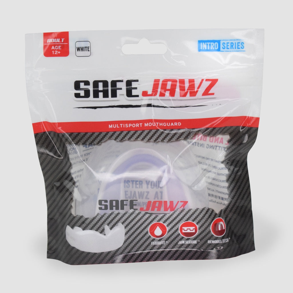 SAFEJAWZ MOUTHGUARD INTRO WHITE