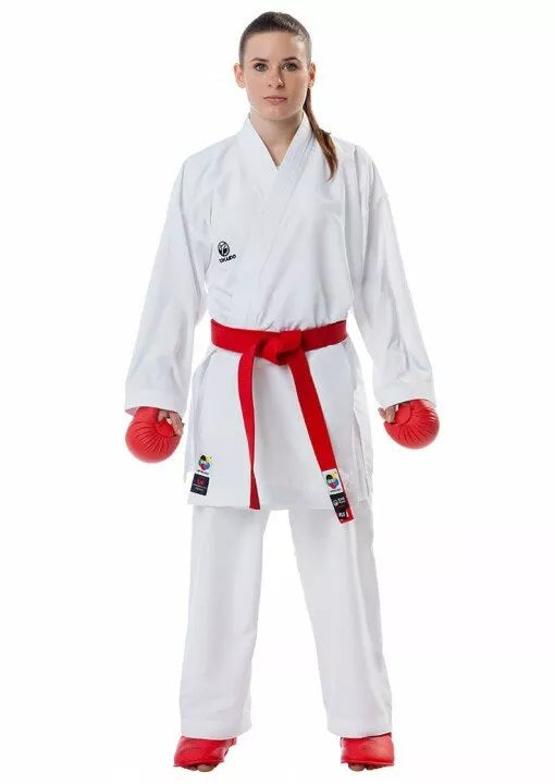 TOKAIDO KARATEPAK KUMITE MASTER RAW - WIT