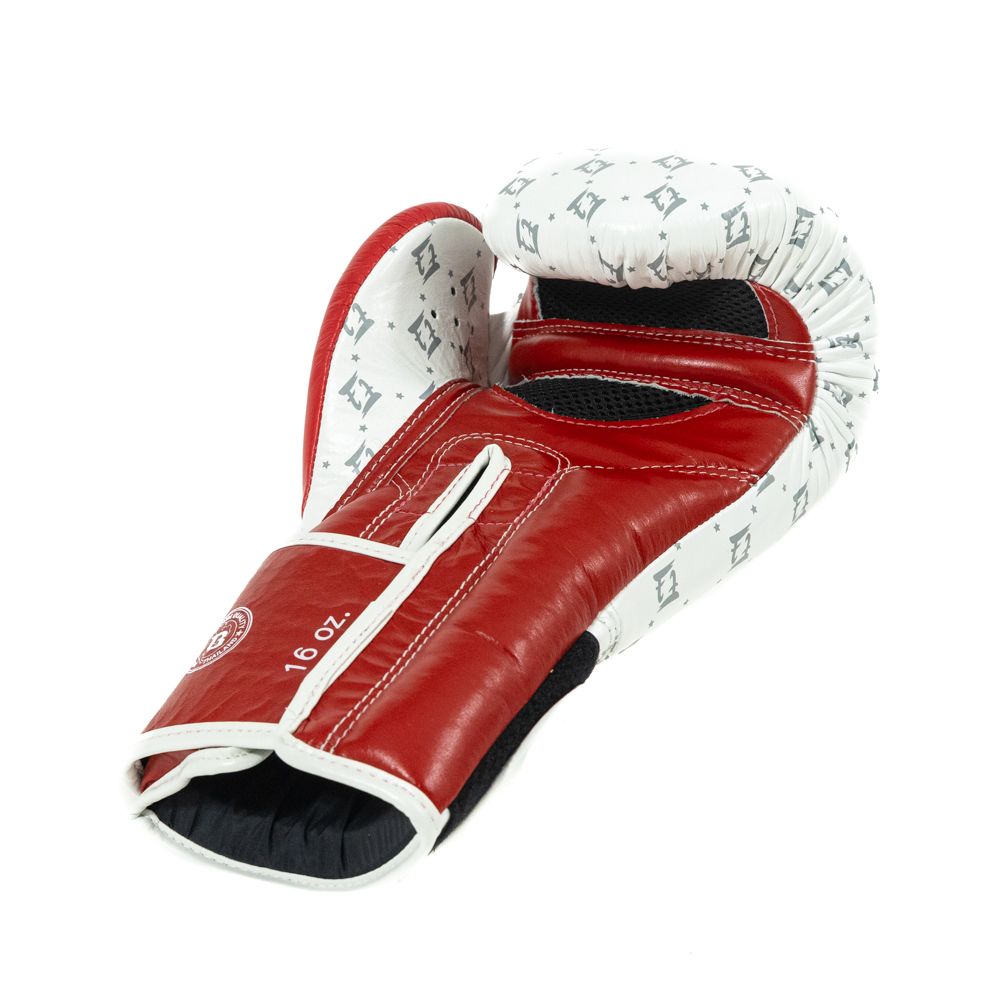 FAIRTEX BOOSTER FXB-BG STAR - WIT/ROOD