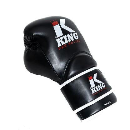 KING (KICK)BOKSHANDSCHOENEN KIDS - ZWART/WIT