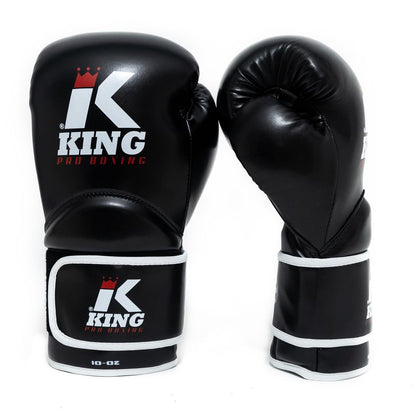 KING (KICK)BOKSHANDSCHOENEN KIDS - ZWART/WIT