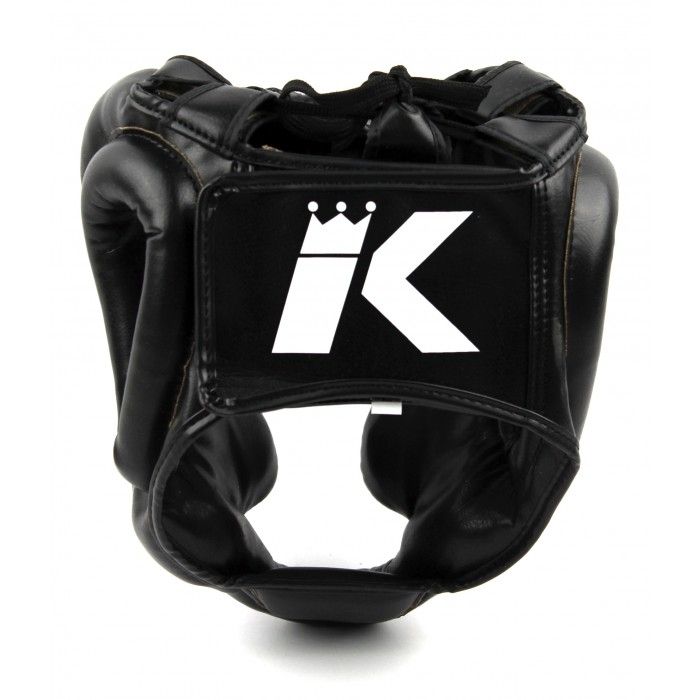 KING PRO BOXING HOOFDBESCHERMER - ZWART/WIT