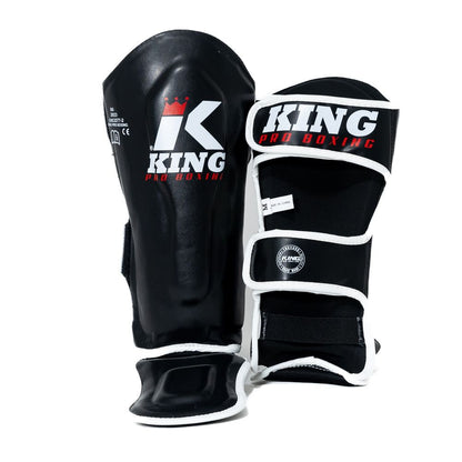 KING KICKBOKS SCHEENBESCHERMERS KIDS - ZWART/WIT