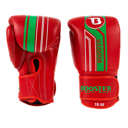 BOOSTER (KICK)BOKSHANDSCHOEN V9 MAROC - ROOD/GROEN