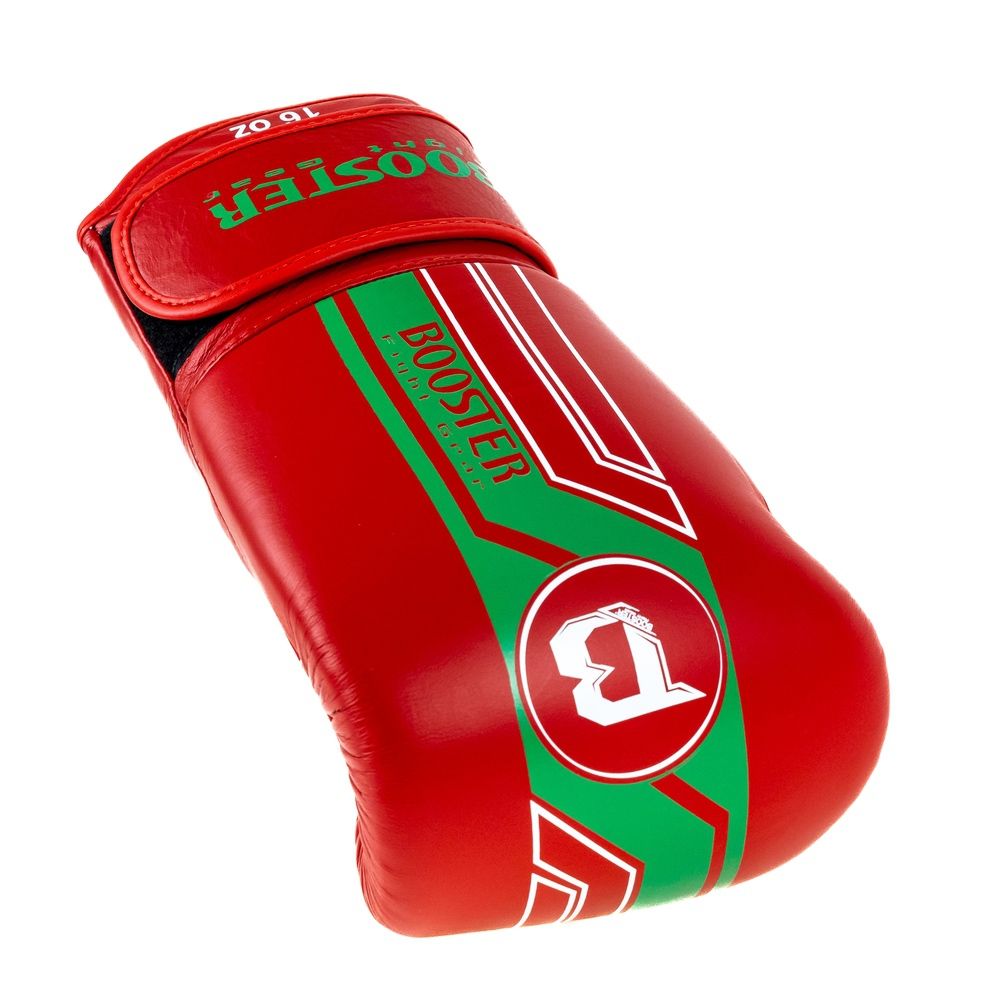 BOOSTER (KICK)BOKSHANDSCHOEN V9 MAROC - ROOD/GROEN