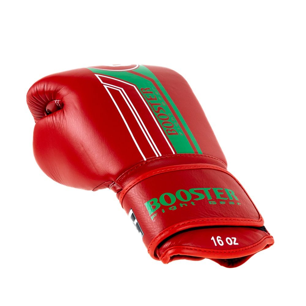 BOOSTER (KICK)BOKSHANDSCHOEN V9 MAROC - ROOD/GROEN