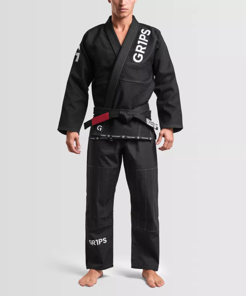 GRIPS BJJ PAK PRIMERO COMPETITION - ZWART