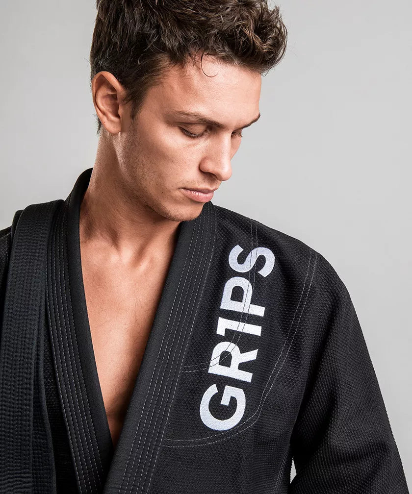 GRIPS BJJ PAK PRIMERO COMPETITION - ZWART