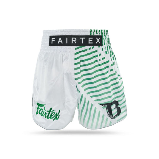 FAIRTEX X BOOSTER KICKBOKS BROEKJE - WIT/GROEN