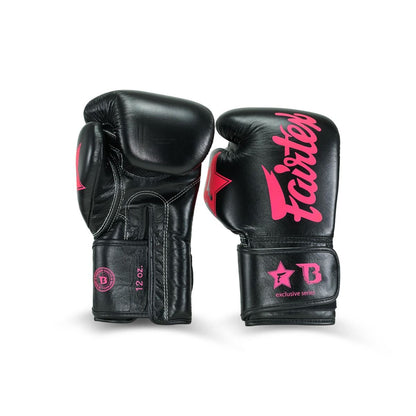 FAIRTEX/BOOSTER FXB-BG V2 ZWART/ROOS