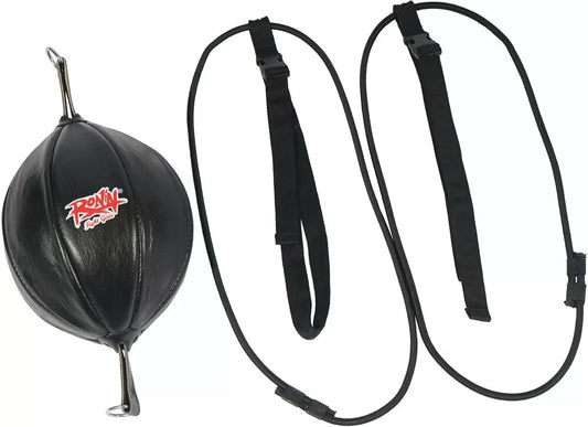 RONIN DOUBLE END BALL LEER - ZWART