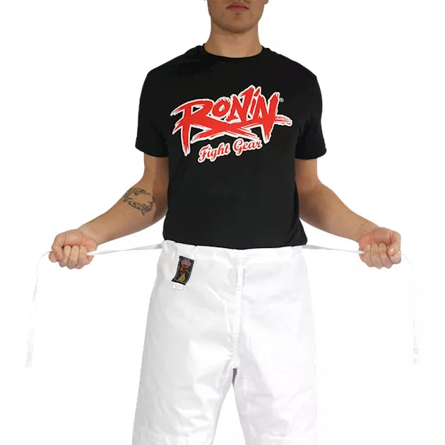 RONIN JUNIOR JUDO BROEK - WIT