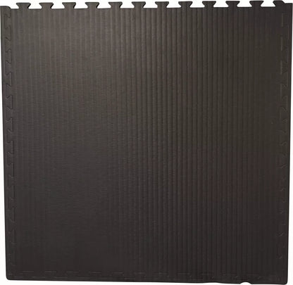 KARATE PUZZELMAT 100X100X2CM - ZWART/GRIJS