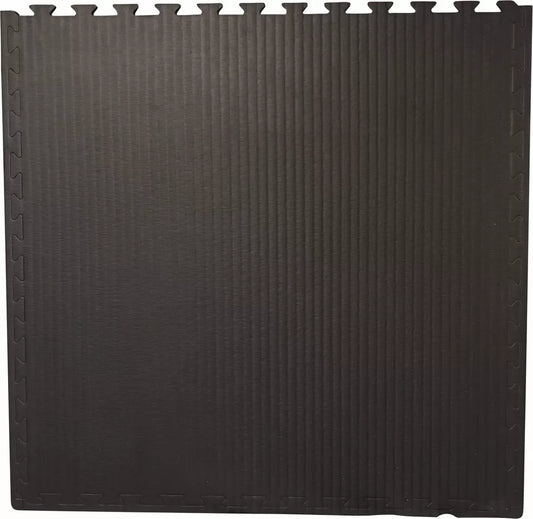 JUDO PUZZELMAT 100X100X4CM - ZWART/GRIJS