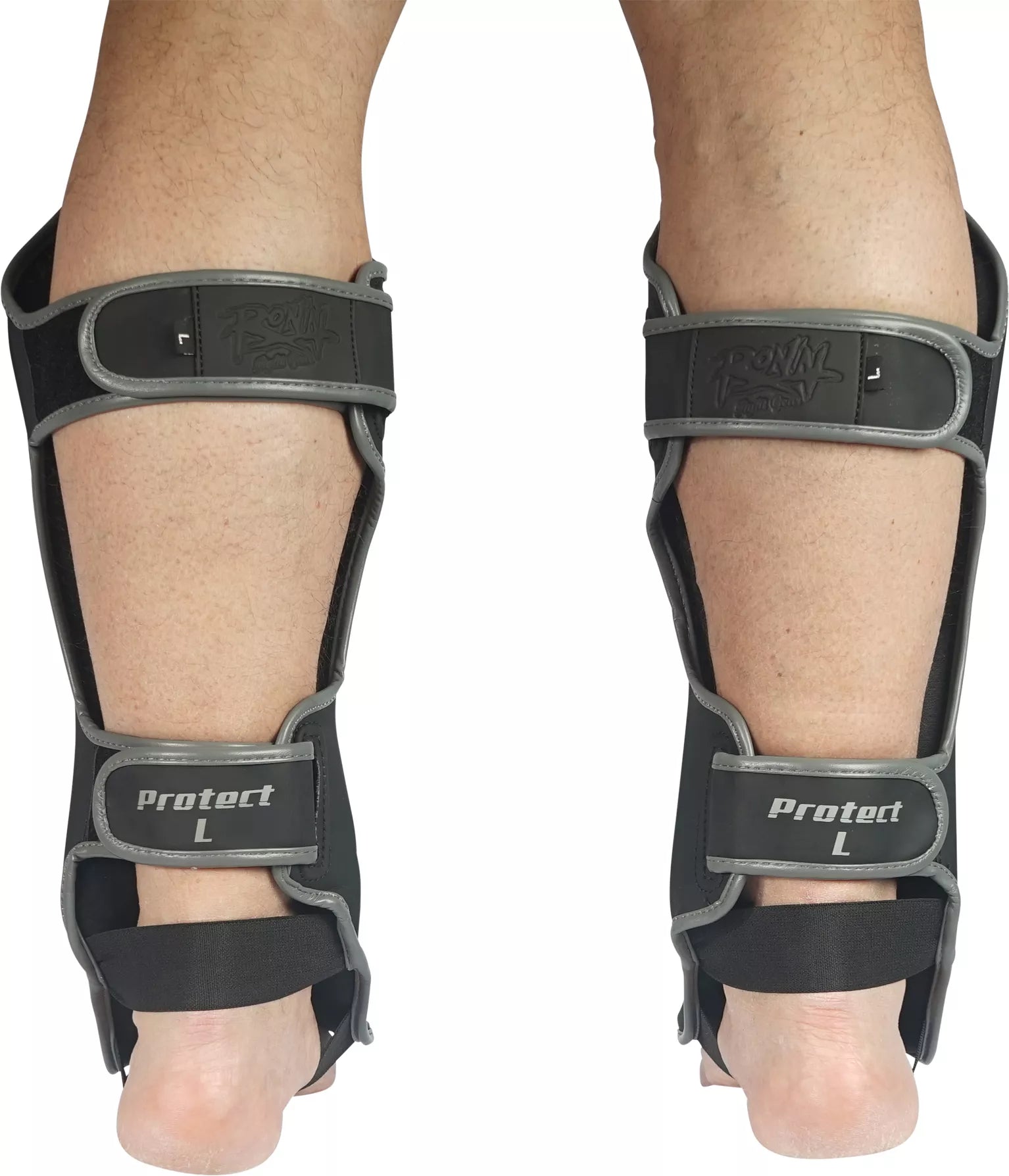 RONIN KICKBOKS SCHEENBESCHERMERS PROTECT ZWART/GRIJS