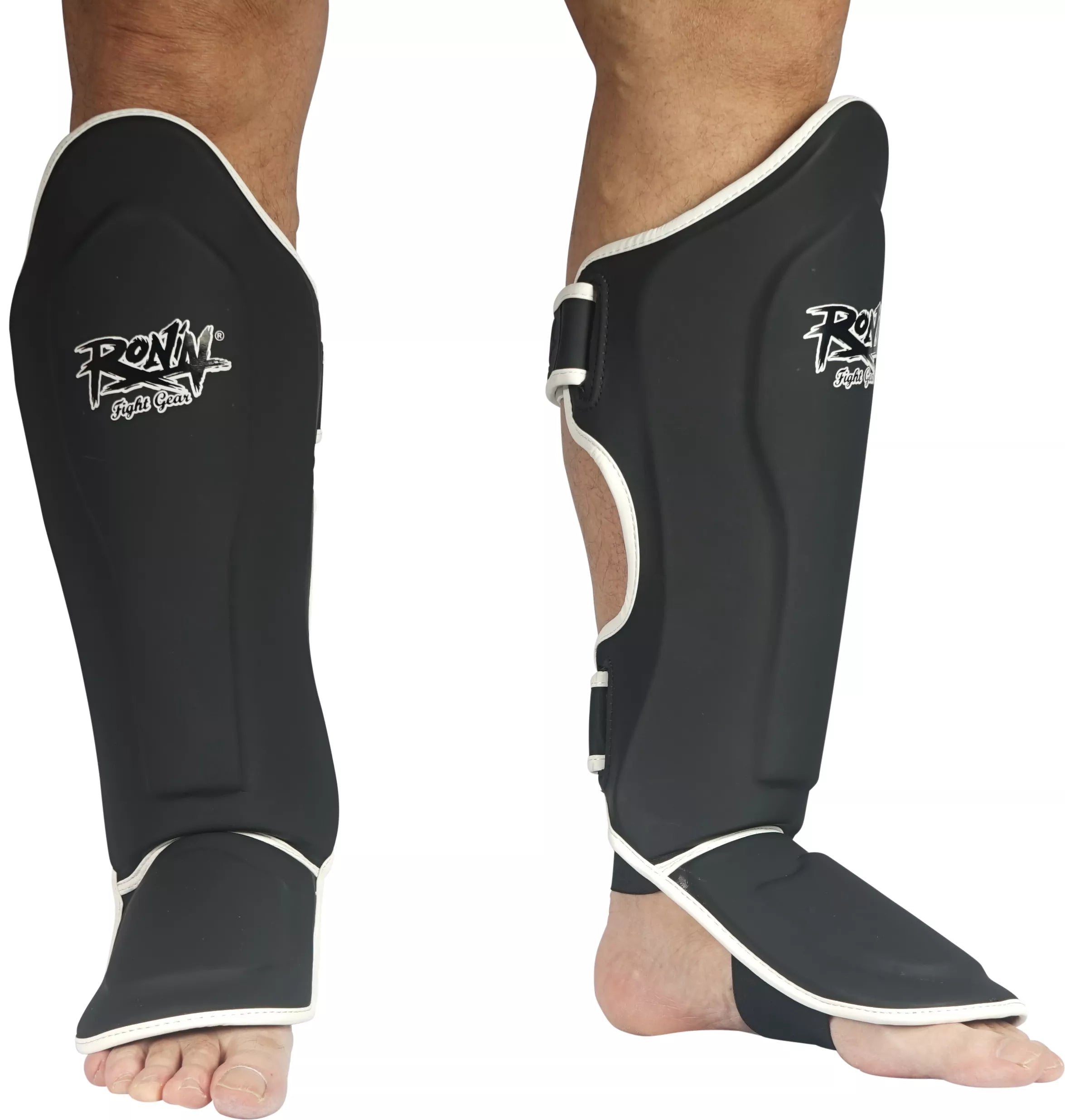 RONIN KICKBOKS SCHEENBESCHERMERS PROTECT ZWART/WIT