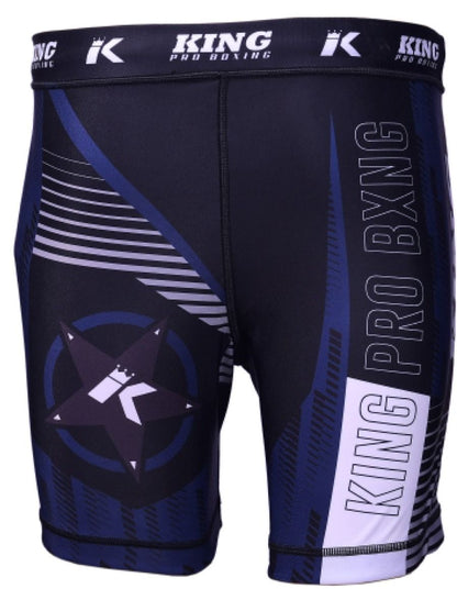 KINGPRO STORMKING COMPRESSION  TRUNK - ZWART/BLAUW