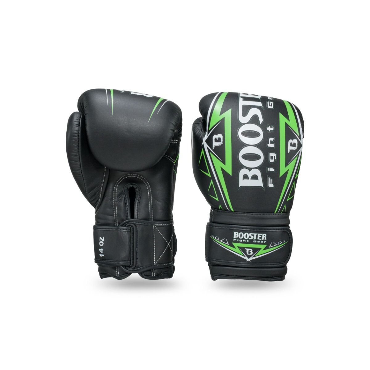 BOOSTER (KICK)BOKSHANDSCHOEN BG WAR ZWART/GROEN