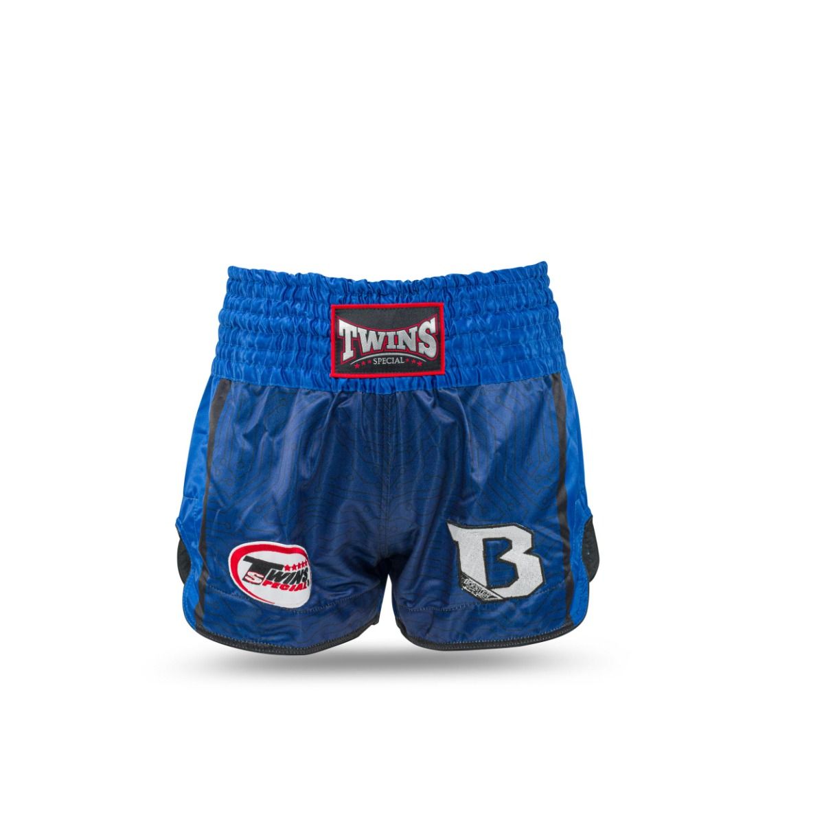 TBT TWINS X BOOSTER KICKBOKS BROEKJE - BLAUW/ZWART