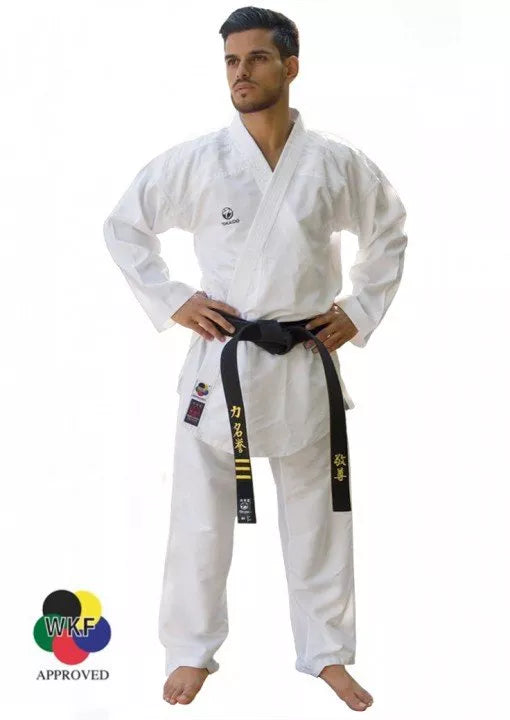 TOKAIDO KARATEPAK KUMITE ATHLETIC SLIMFIT - WIT