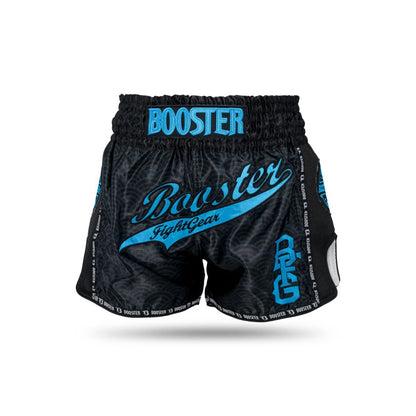 BOOSTER KICKBOKS BROEKJE SLUGGER WAVE - ZWART/BLAUW