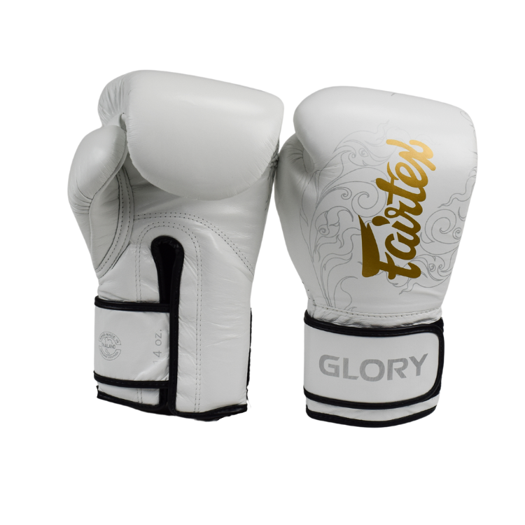 FAIRTEX KICKBOKSHANDSCHOENEN GLORY LIMITED EDITION 3.0 - WIT